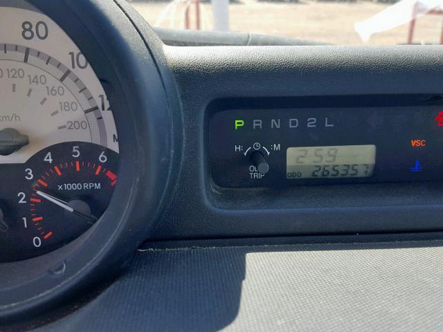 JTLKT324454010617 - 2005 TOYOTA SCION XB 灰色 照片 8