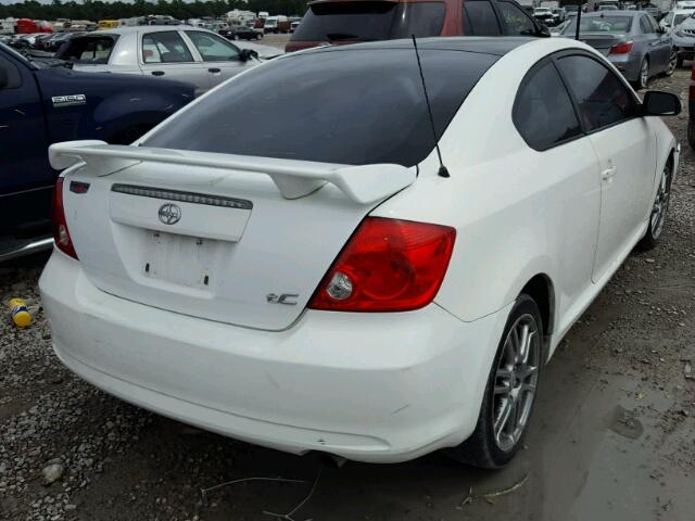 JTKDE177X60115217 - 2006 TOYOTA SCION TC თეთრი ფოტო 4