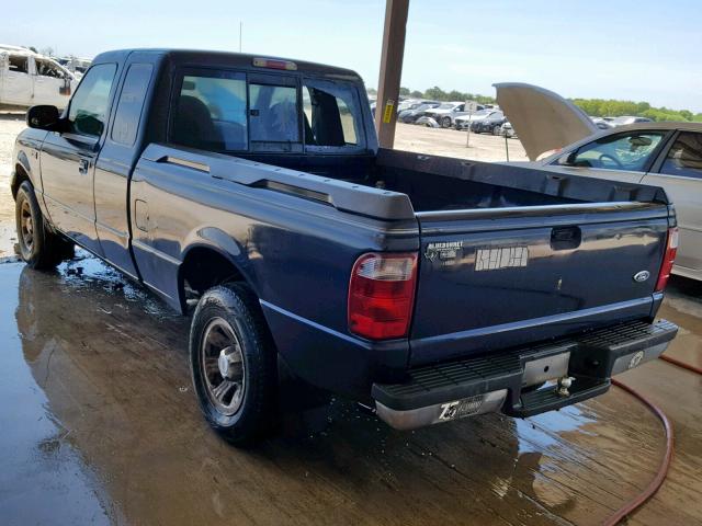 1FTYR14U51PA88743 - 2001 FORD RANGER SUP BLUE photo 3