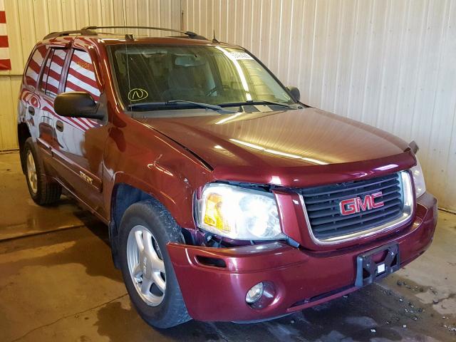 1GKDT13S352261411 - 2005 GMC ENVOY MAROON photo 1