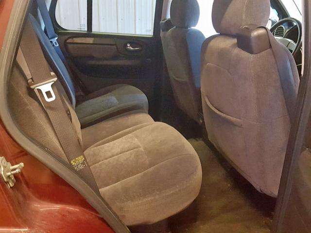 1GKDT13S352261411 - 2005 GMC ENVOY MAROON photo 6