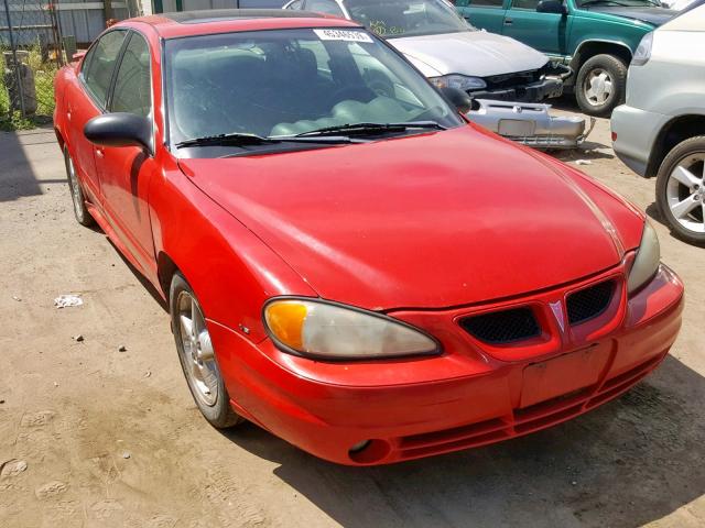 1G2NF52E33C115323 - 2003 PONTIAC GRAND AM S RED photo 1