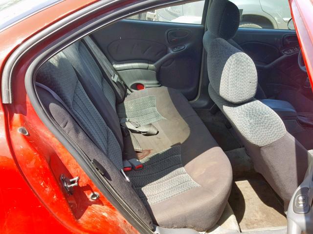 1G2NF52E33C115323 - 2003 PONTIAC GRAND AM S RED photo 6