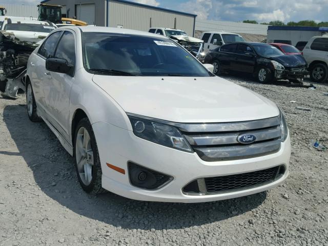 3FAHP0KCXCR352227 - 2012 FORD FUSION SPO WHITE photo 1