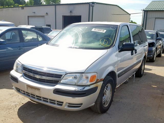 1GNDX03E63D123956 - 2003 CHEVROLET VENTURE SILVER photo 2