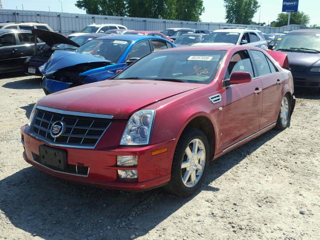 1G6DA67V890123192 - 2009 CADILLAC STS MAROON photo 2