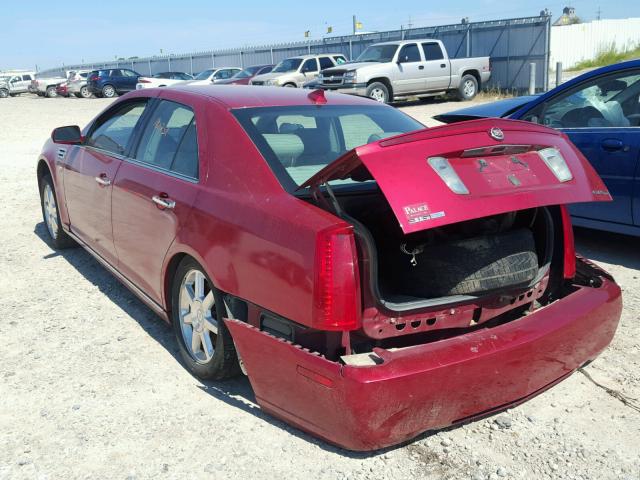 1G6DA67V890123192 - 2009 CADILLAC STS MAROON photo 3