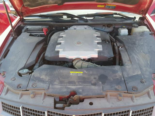 1G6DA67V890123192 - 2009 CADILLAC STS MAROON photo 7