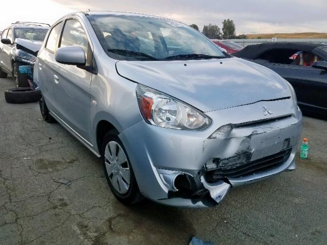 ML32A3HJ5FH032296 - 2015 MITSUBISHI MIRAGE DE SILVER photo 1