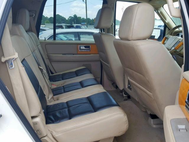 5LMFU28548LJ00437 - 2008 LINCOLN NAVIGATOR CREAM photo 6