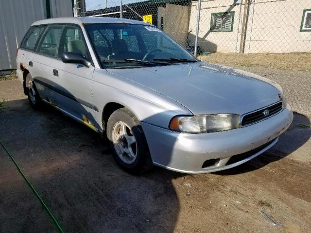 4S3BK435XV7309765 - 1997 SUBARU LEGACY L SILVER photo 1