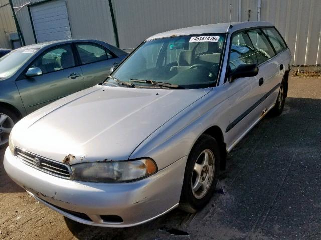 4S3BK435XV7309765 - 1997 SUBARU LEGACY L SILVER photo 2