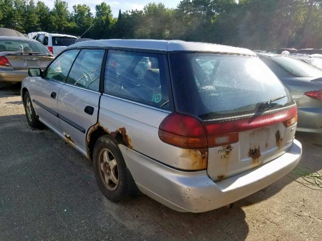 4S3BK435XV7309765 - 1997 SUBARU LEGACY L SILVER photo 3