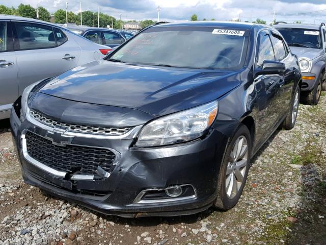 1G11E5SL0EF300497 - 2014 CHEVROLET MALIBU 2LT CHARCOAL photo 2