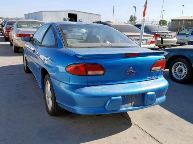 3G1JF12T5WS843895 - 1998 CHEVROLET CAVALIER Z BLUE photo 3