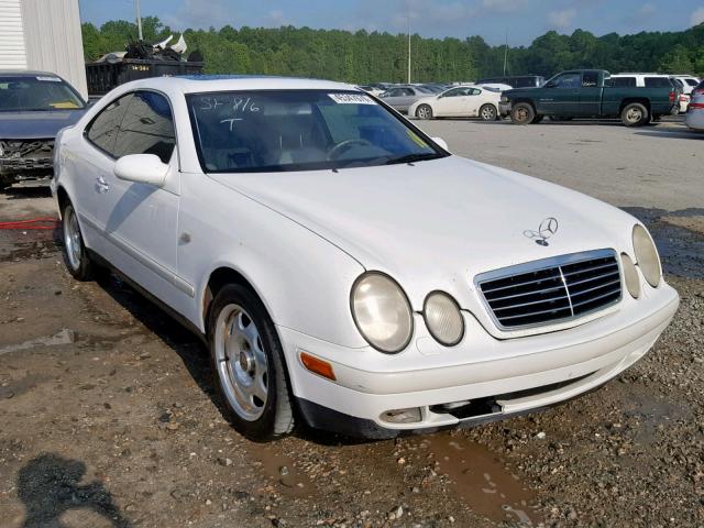 WDBLJ65G2WF010939 - 1998 MERCEDES-BENZ CLK 320 WHITE photo 1