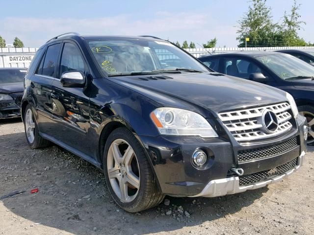 4JGBB7CB1AA532406 - 2010 MERCEDES-BENZ ML 550 4MA BLACK photo 1