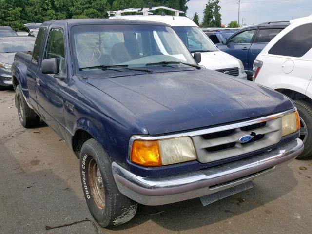 1FTCR14A4VPB36447 - 1997 FORD RANGER SUP BLUE photo 1