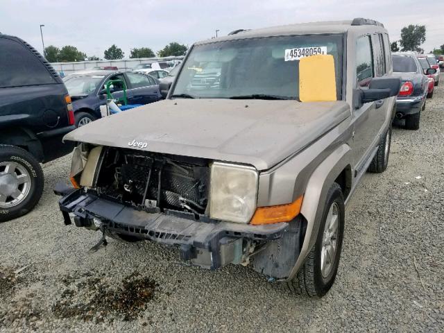 1J8HG48N66C191171 - 2006 JEEP COMMANDER 棕色 照片 2