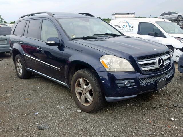 4JGBF71E47A162966 - 2007 MERCEDES-BENZ GL 450 4MA BLUE photo 1