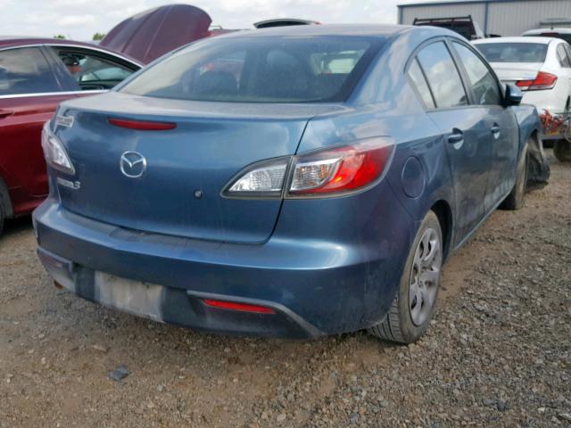 JM1BL1SF2A1284010 - 2010 MAZDA 3 I BLUE photo 4