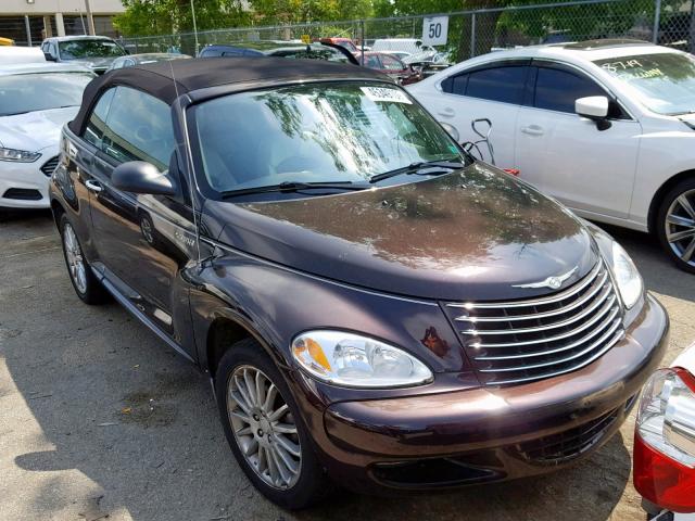 3C3AY75S55T701048 - 2005 CHRYSLER PT CRUISER BURGUNDY photo 1