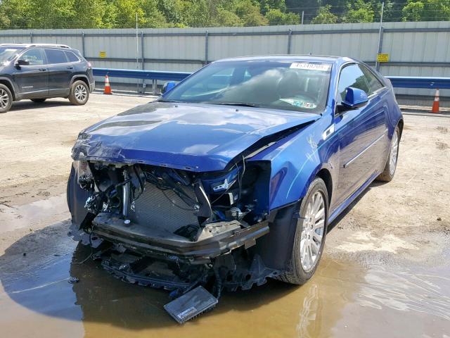 1G6DS1E3XC0104300 - 2012 CADILLAC CTS PREMIU BLUE photo 2