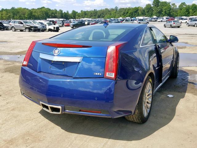 1G6DS1E3XC0104300 - 2012 CADILLAC CTS PREMIU BLUE photo 4