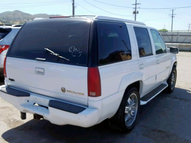 1GYEK13R1YR135778 - 2000 CADILLAC ESCALADE WHITE photo 4