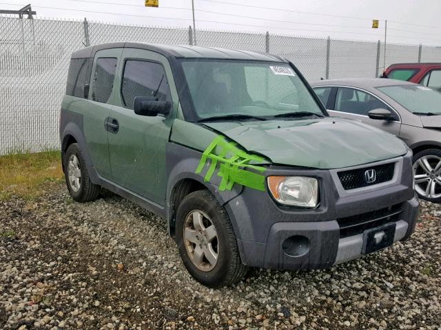 5J6YH18533L021102 - 2003 HONDA ELEMENT EX GREEN photo 1