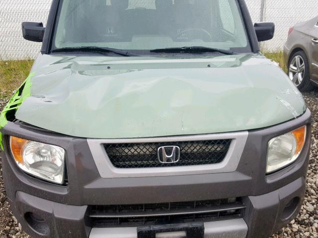 5J6YH18533L021102 - 2003 HONDA ELEMENT EX GREEN photo 9