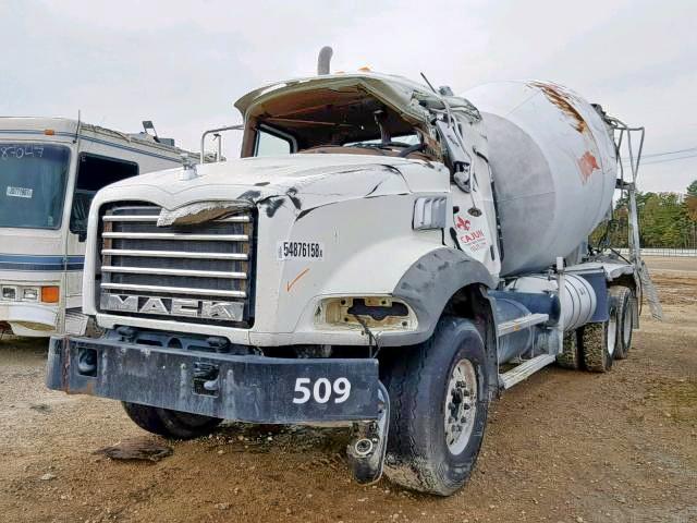 1M2AX13C7FM028497 - 2015 MACK 800 GU800 WHITE photo 2