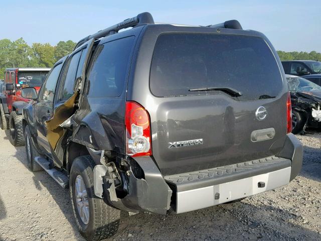 5N1AN0NU8EN814419 - 2014 NISSAN XTERRA X GRAY photo 3