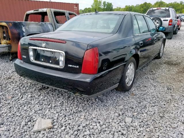 1G6KD54Y95U113314 - 2005 CADILLAC DEVILLE BLACK photo 4