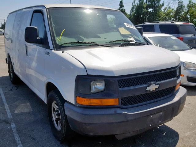 1GCFG15X481166559 - 2008 CHEVROLET EXPRESS G1 WHITE photo 1