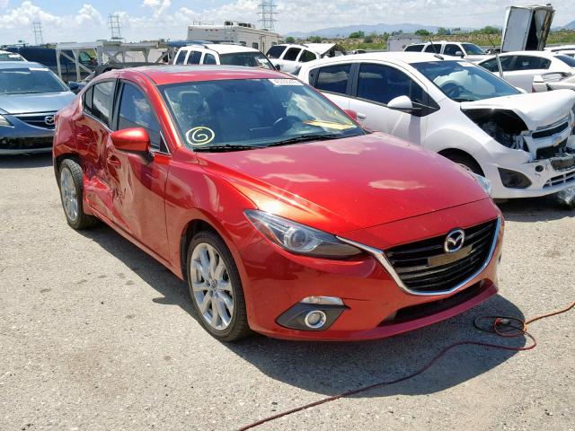 JM1BM1W3XE1212121 - 2014 MAZDA 3 GRAND TO RED photo 1