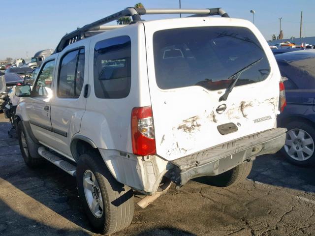 5N1ED28TX4C655139 - 2004 NISSAN XTERRA XE WHITE photo 3