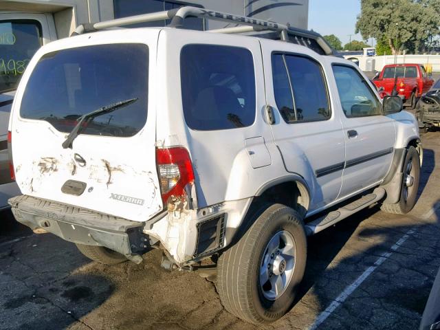 5N1ED28TX4C655139 - 2004 NISSAN XTERRA XE WHITE photo 4