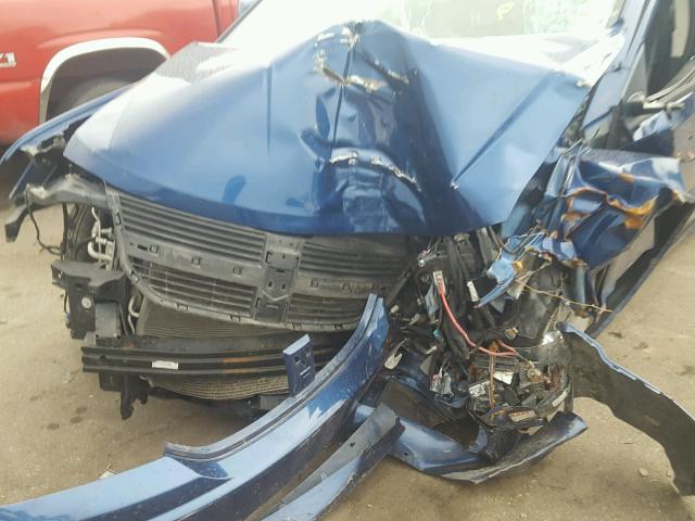 3D4GG67V99T582830 - 2009 DODGE JOURNEY R/ BLUE photo 9