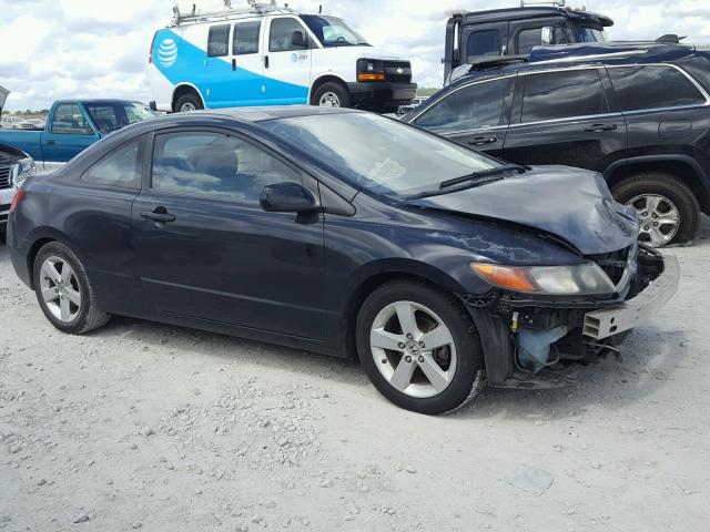 2HGFG12928H549179 - 2008 HONDA CIVIC EXL BLACK photo 1