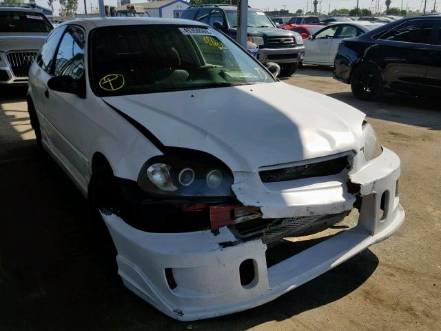 2HGEJ632XTH101504 - 1996 HONDA CIVIC CX WHITE photo 1