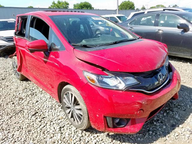 JHMGK5H78GX043153 - 2016 HONDA FIT EX RED photo 1