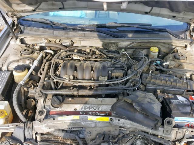 JN1CA31D61T824438 - 2001 NISSAN MAXIMA GXE GRAY photo 7