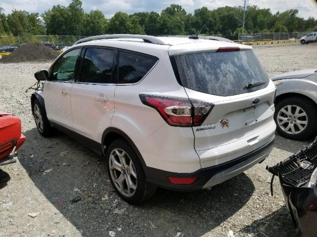 1FMCU0J98HUA46514 - 2017 FORD ESCAPE TIT WHITE photo 3