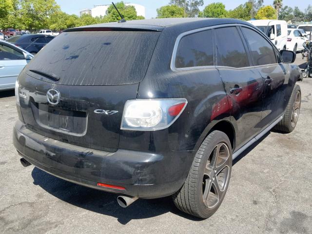 JM3ER29L880213303 - 2008 MAZDA CX-7 BLACK photo 4