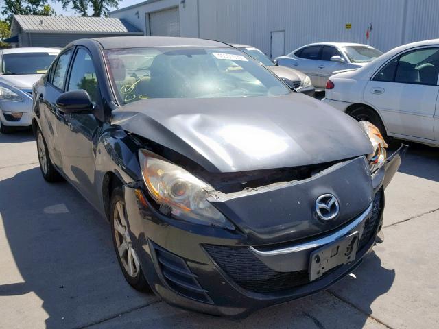 JM1BL1SG1A1164594 - 2010 MAZDA 3 I BLACK photo 1