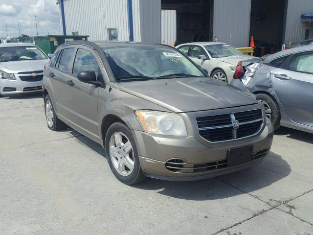 1B3HB48BX8D507276 - 2008 DODGE CALIBER SX GOLD photo 1