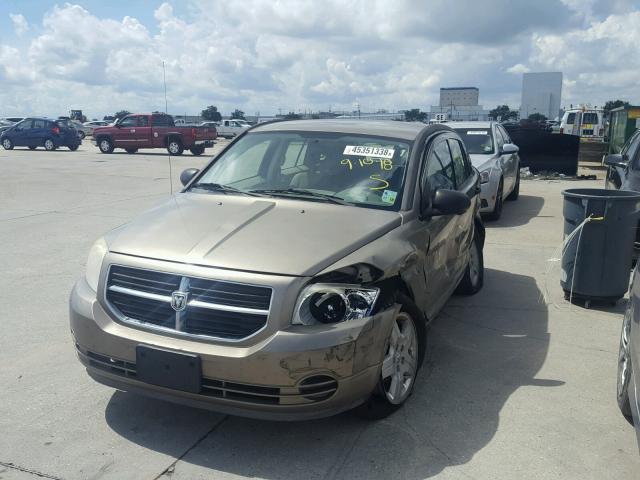 1B3HB48BX8D507276 - 2008 DODGE CALIBER SX GOLD photo 2