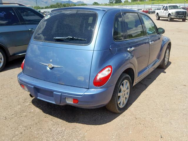 3A8FY58B77T591360 - 2007 CHRYSLER PT CRUISER BLUE photo 4