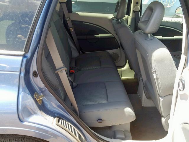 3A8FY58B77T591360 - 2007 CHRYSLER PT CRUISER BLUE photo 6